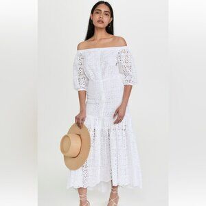 Veronica Beard White Cali Dress